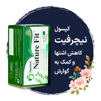 کپسول نیچرفیت کاهش اشتها و کمک به گوارش