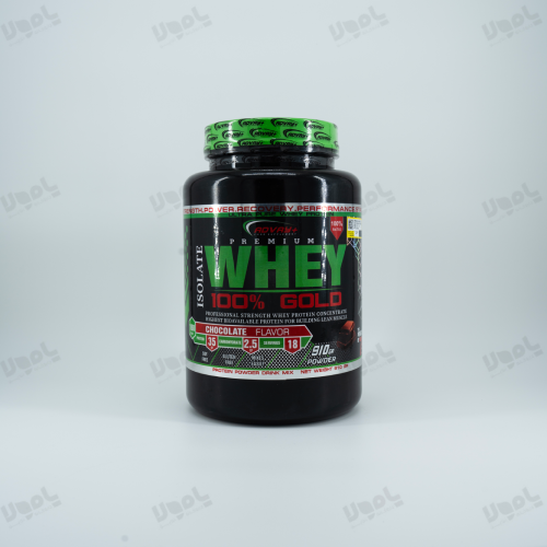 پودر پروتئین گلد وی 100 درصد910 گرم  ادوای پلاس ( شکلات )
