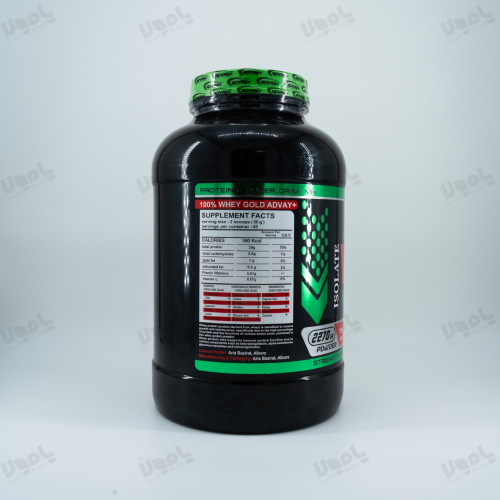 پودر پروتئین گلد وی 100 درصد 2270 گرم  ادوای پلاس