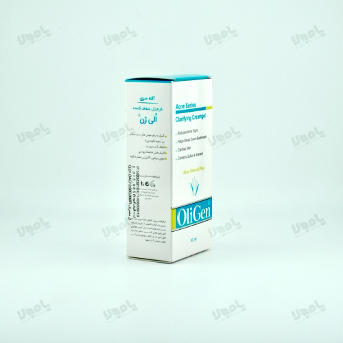   کرم ژل  ضد آکنه و شفاف‌کننده  آکنه سری الی ژن 