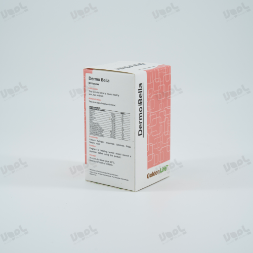 کپسول درموبلا گلدن لایف حفظ سلامت و رشد مو و ناخن‌ها ( 60 عددی )