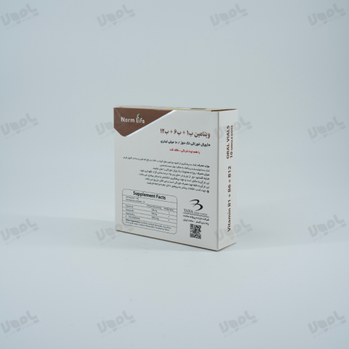 ویال خوراکی ویتامین B1 + B6 + B12  نورم لایف 