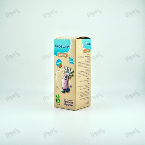  شربت بب وینک دیفنس عبیدی  تقویت سیستم ایمنی کودکان ( توت فرنگی )