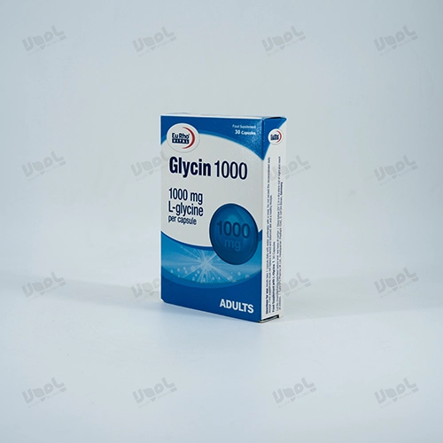 کپسول گلایسین 1000میلی گرم  یوروویتال کمک به بهبود حافظه و هوشیاری