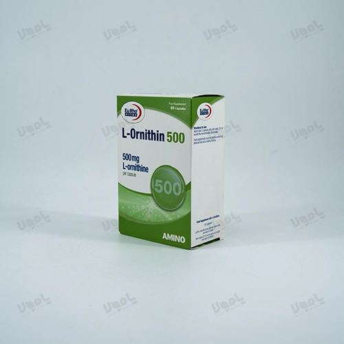 کپسول ال اورنیتین 500 یوروویتال کمک به افزایش انرژی و کاهش استرس و اضطراب