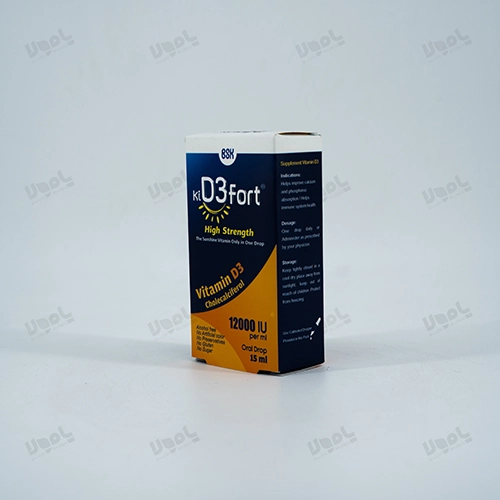 قطره کیدز3 فورت بی اس کی حاوی 400 واحد ویتامین D3