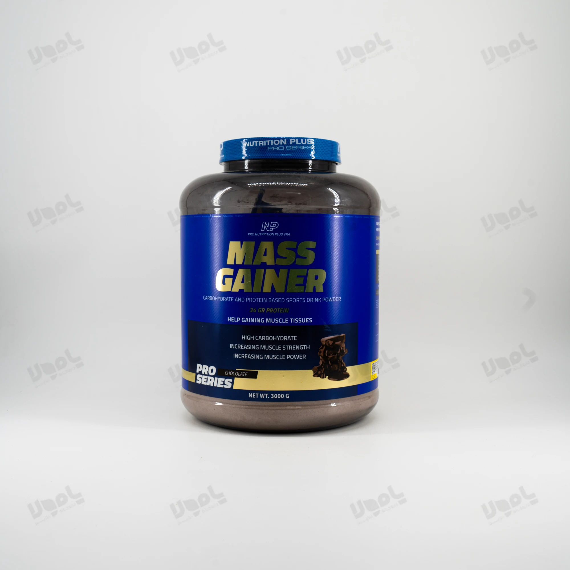 پودر مس گینر 3000 گرم نوتریشن پلاس ( شکلاتی )