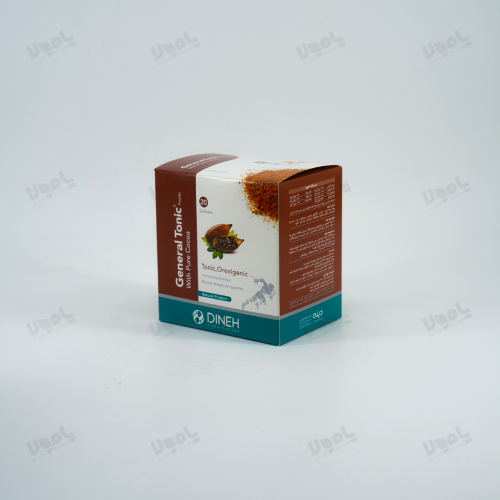پودر جنرال تونیک دینه کمک به افزایش اشتها (شکلاتی)