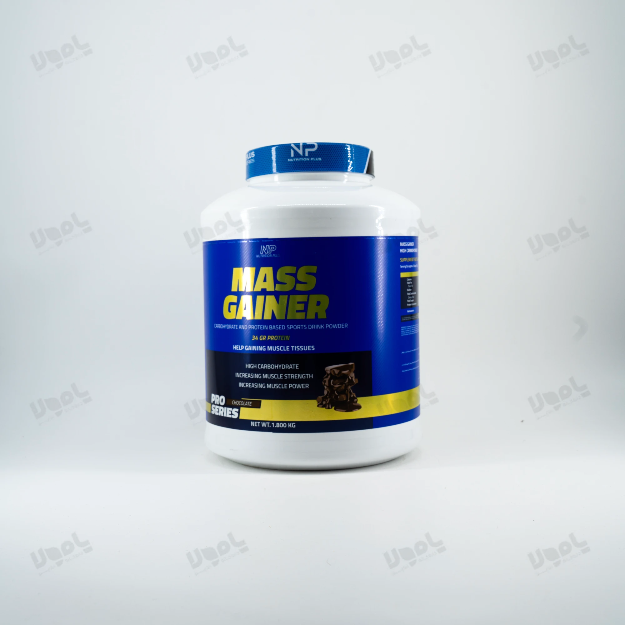 پودر مس گینر 1800 گرم نوتریشن پلاس ( شکلاتی )