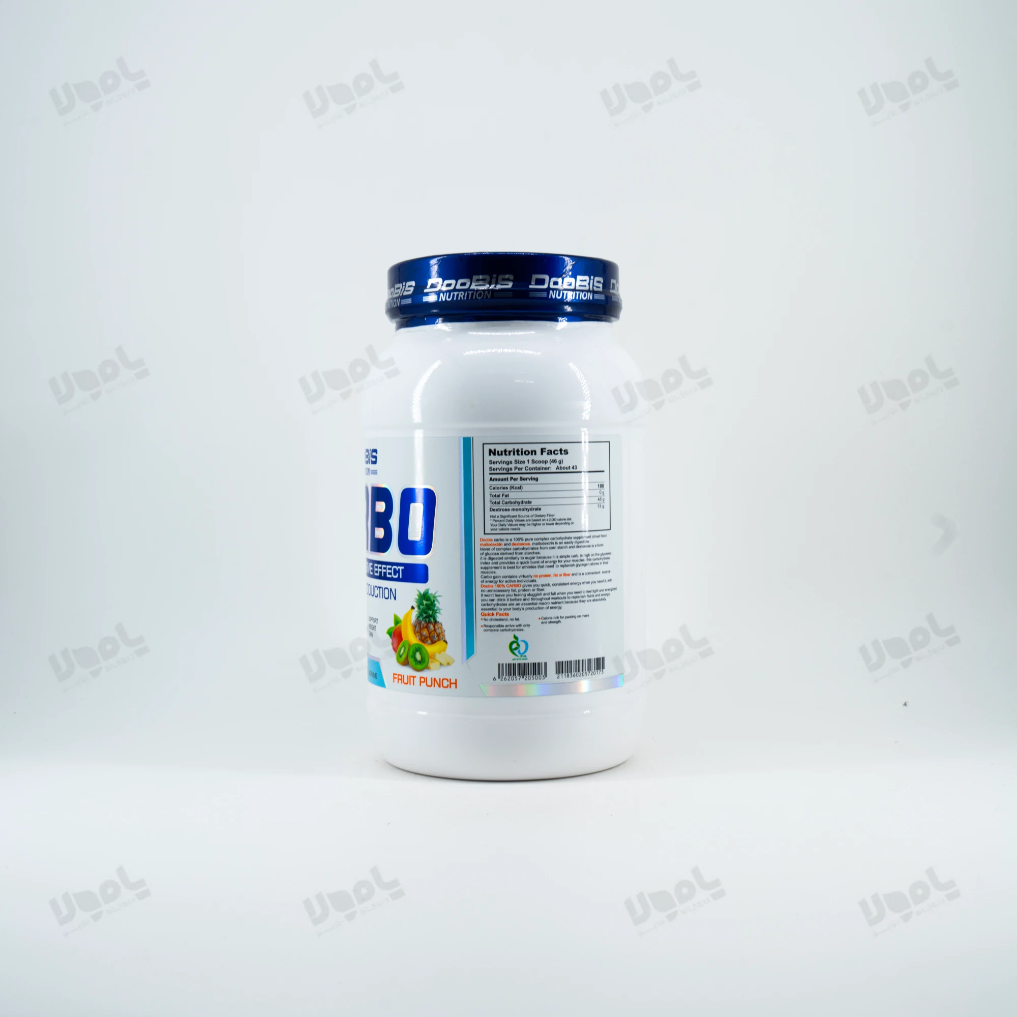 پودر کربو انرژی 2000 گرم دوبیس ( پانچ میوه )