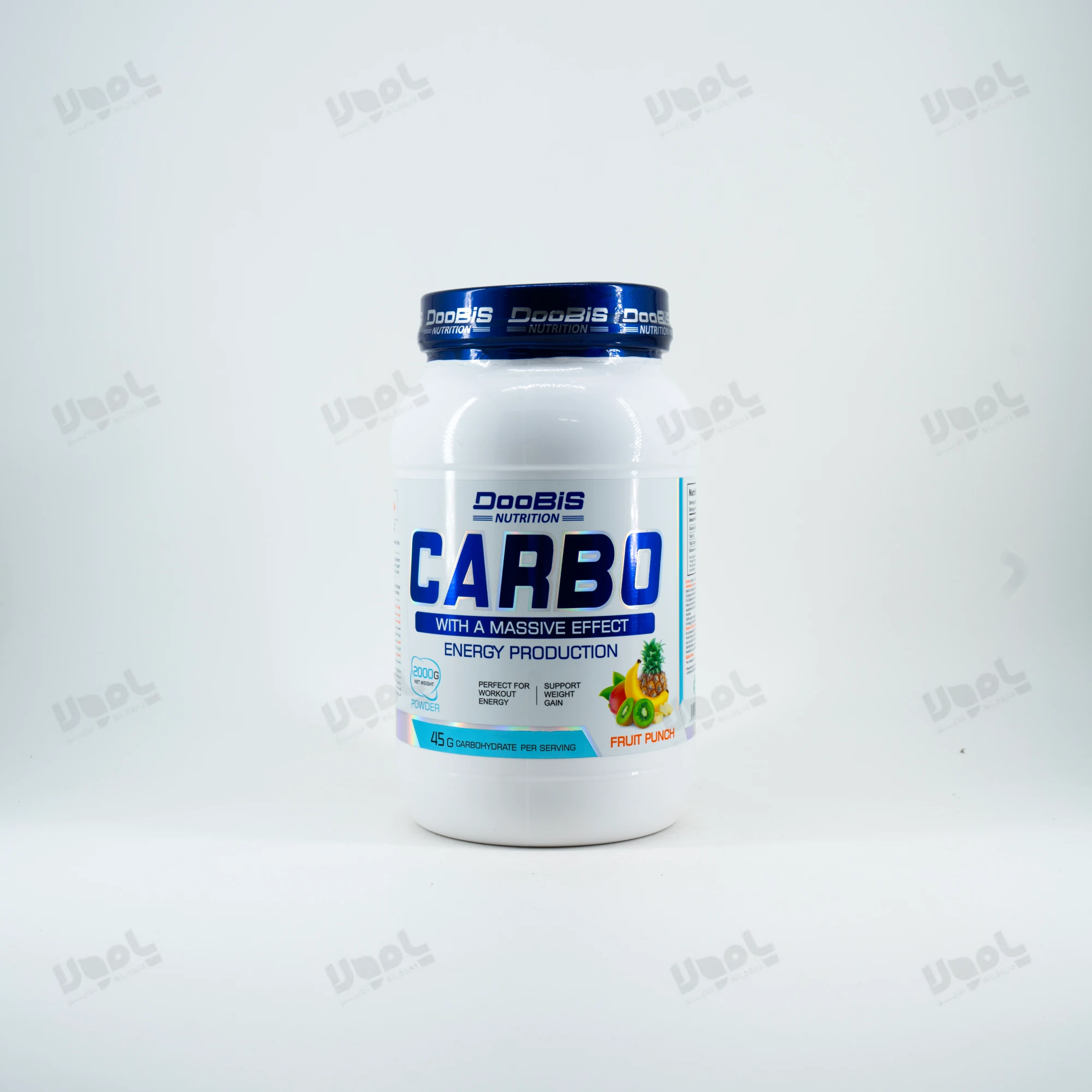 پودر کربو انرژی 2000 گرم دوبیس ( پانچ میوه )