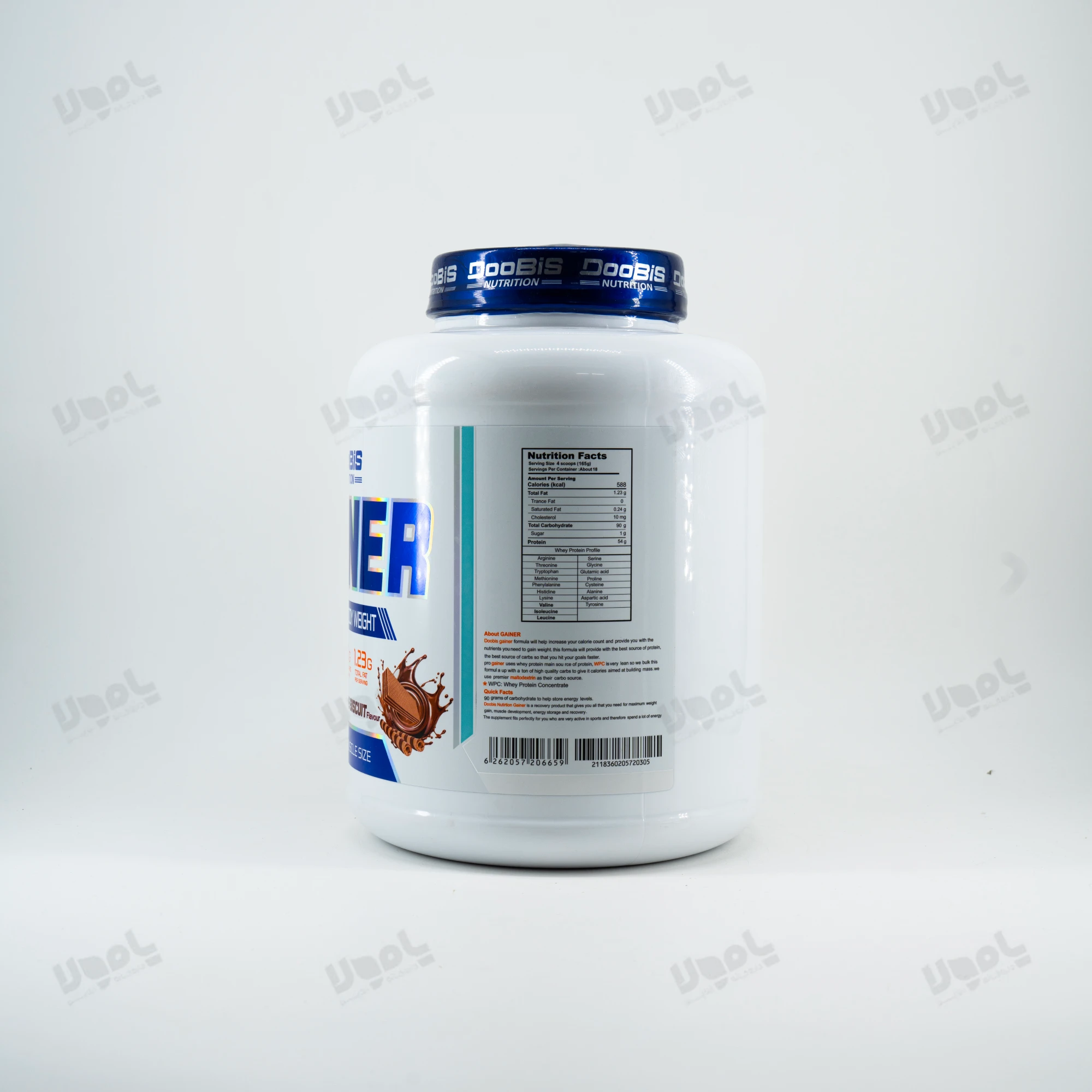 پودر گینر 3000 گرم دوبیس نوتریشن ( بیسکوییت شکلاتی )