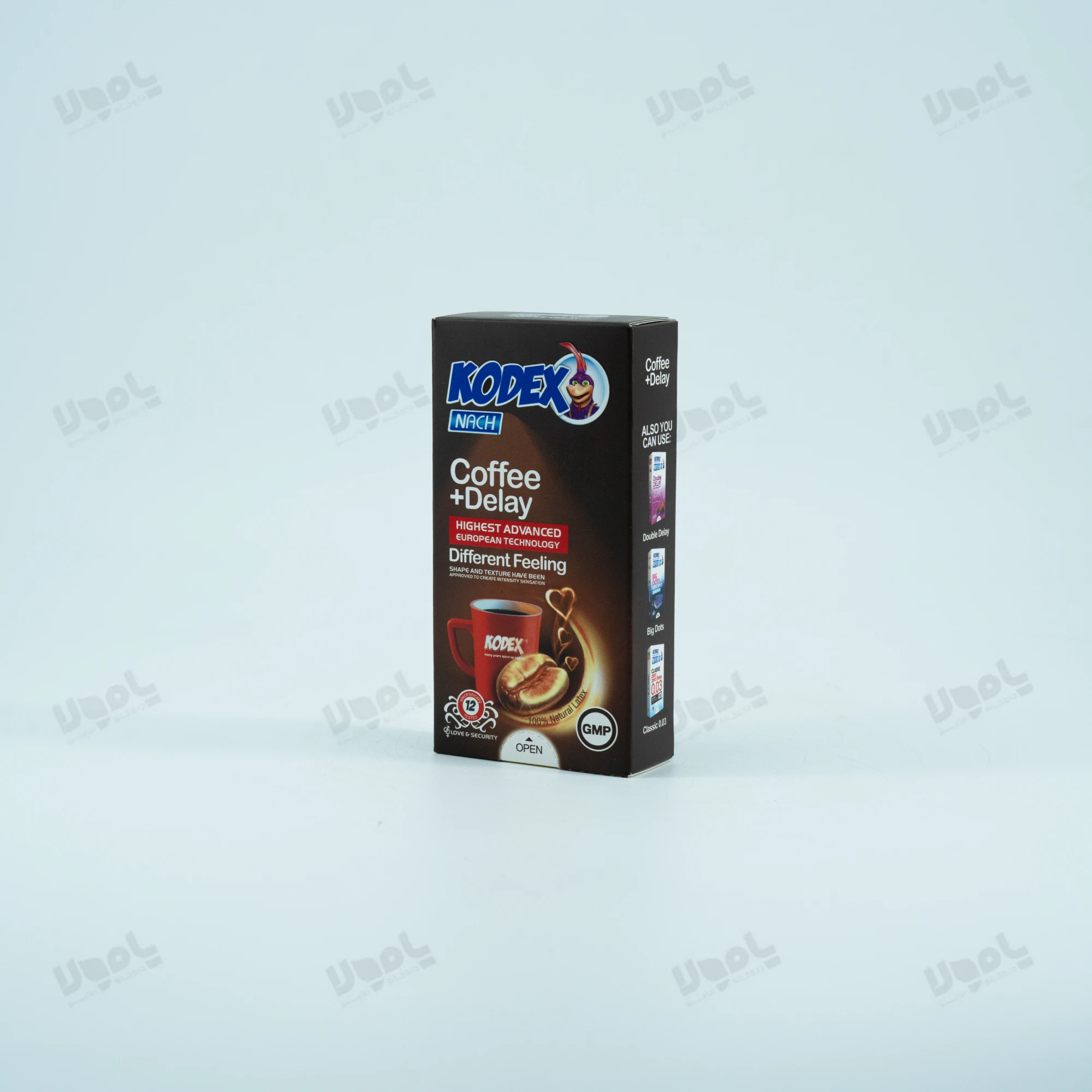 کاندوم تاخیری قهوه Coffee Delay کدکس 12 عددی