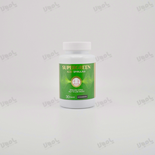  کپسول سوپر گرین اسپیرولینا  کاهش وزن،  تقویت سیستم ایمنی و افزایش انرژی
