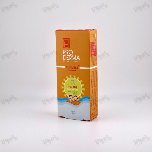 کرم ضدآفتاب سان وست کودکان SPF35 پرودرما 