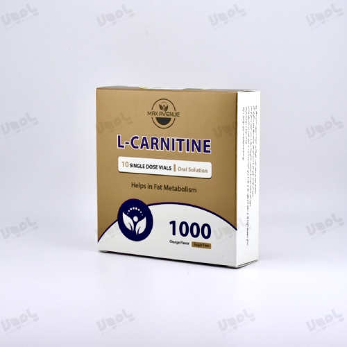 ویال خوراکی ال کارنیتین 1000 میلی‌گرم مکس اونیو 