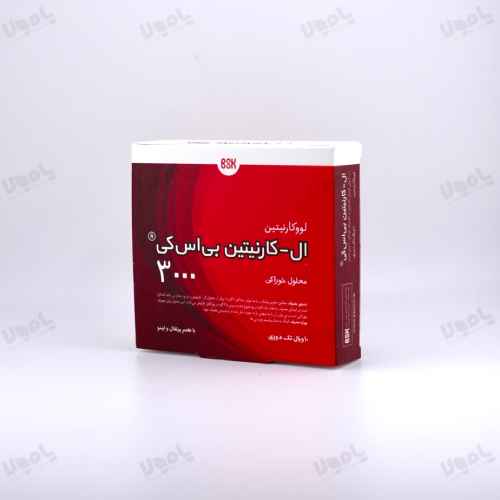  ویال خوراکی ال کارنیتین 3000 میلی گرم  بی اس کی 