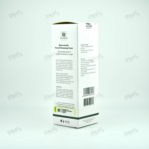  فوم شستشوی صورت حاوی نیاسینامید فولی سنس 